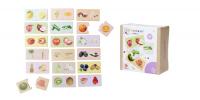 Montessori Puzzle ovoce a zelenina